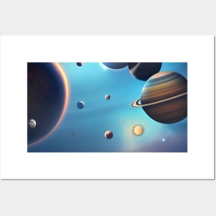 Solar System Posters and Art